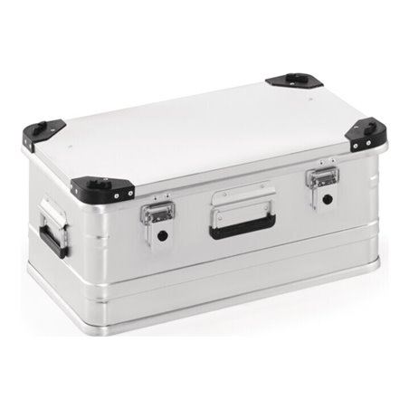 Aluminiumbox L582xB385xH275mm 47l m.Klappverschluss u.Stapelecken