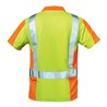 Warnschutzpoloshirt Zwolle Gr.XXXL gelb/orange ELYSEE