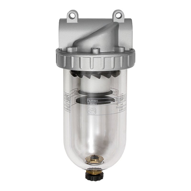 RIEGLER Filter »Standard«, mit Polycarbonatbehälter, 5 µm, BG 1, G 3/8