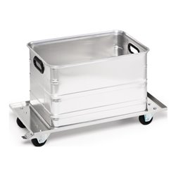 Transportwagen STA verz.f.Aluminiumboxen 29 l-91l Gesamt-Trgf.50kg
