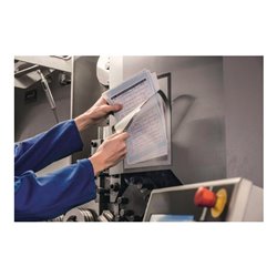 Durable Magnetrahmen DIN A4 magnethaftend silber Btl. a 2 St.