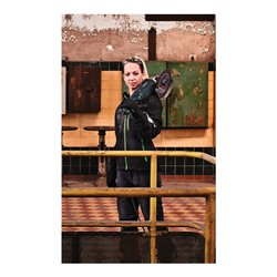 Damensoftshelljacke Prof.Gr.M schwarz SCHEIBLER