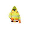 Warnschutz-Pilotenjacke Mats Gr. XXXL gelb/orange 100% PES Feldtmann