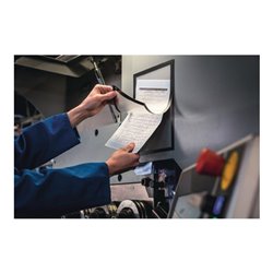 Durable Magnetrahmen DIN A4 magnethaftend schwarz Btl. a 2 St.