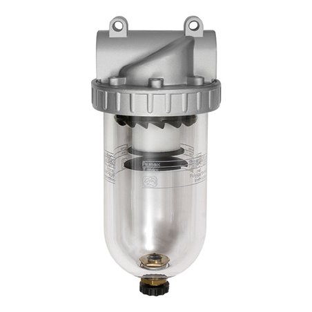 RIEGLER Filter »Standard«, mit Polycarbonatbehälter, 5 µm, BG 1, G 1/4