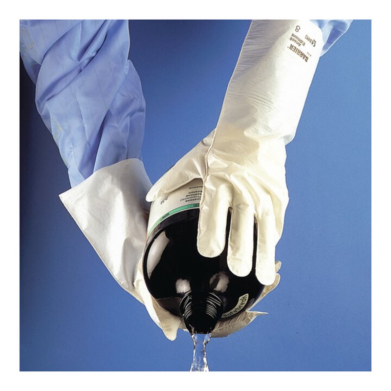 Ansell Chemiehandschuh AlphaTec 02-100 Gr.11 weiß EN 374 Kat.III