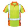 Warnschutzpoloshirt Zwolle Gr.L gelb/orange ELYSEE