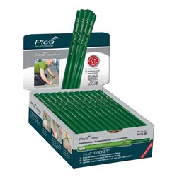 Pica Steinhauerstift L.30 cm oval ungespitzt grün Classic 541/30-100
