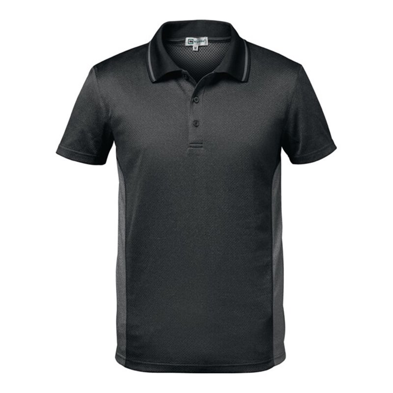 Funktions-Poloshirt CORDOBA Gr.L dunkelgrau/hellgrau 100 %PES 1 St.Feldtmann