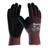 Handschuhe MaxiDry® 56-425 Gr.11 lila/schwarz Nyl.EN 388 PSA II ATG