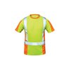 Feldtmann Warnschutz T-Shirt Utrecht Gr.S gelb/orange 75% PES/25% CO FELDTMANN