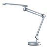 Schreibtischleuchte Alu.silber H.max.600mm Standfuß m.LED HANSA