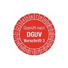 Mehrjahresprüfplakette D.30mm Geprüft n. DGUV3 17-26 Folie Btl. a 100 St.