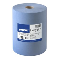 Putztuch profix handy plus L.380xB360mm blau,2lagig 500 Tü./Rl.
