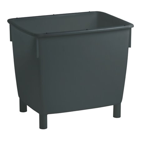 Craemer Transportbehälter basaltgrau 400l L945xB725xH830mm m.Ablaufloch/Stopfen