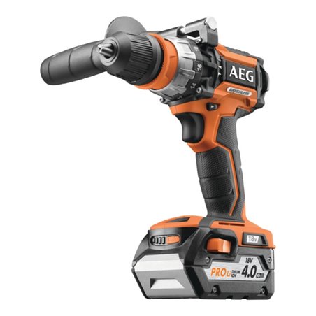 AEG Akku-Schlagbohrschrauber BSB18CBLLI-402C 18V inkl. 2x 18V / 4,0 Ah PRO Akku, Ladegerät und Transportkoffer