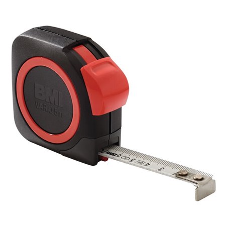 BMI Taschenrollbandmaß VARIO L.8m Band-B.19mm mm/cm EG II ABS Automatic SB