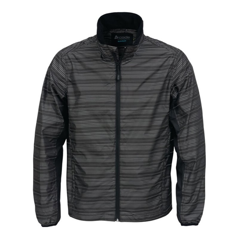 Reflexjacke Code 1460 Gr.L schwarz 100% PES Kansas