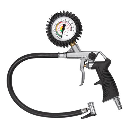 RIEGLER Druckluft-Reifenfüllgerät Hebelstecker 0-12 bar