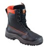 Forstsicherheitsstiefel NoRisk Gr.41 schwarz/orange Leder S3 SRC EN20345/EN17249