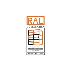 Großfach-Steckregal H2000xB1700xT400mm Grundregalrzsilber 4Stahlböden