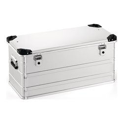 Aluminiumbox L782xB385xH380mm 91l m.Klappverschluss u.Stapelecken