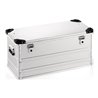 Aluminiumbox L782xB385xH380mm 91l m.Klappverschluss u.Stapelecken