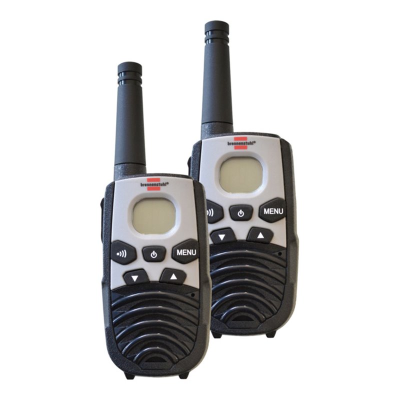 Brennenstuhl PMR Walkie Talkie TRX 3500 mit 2 Mobilgeräten und 8 Kanälen