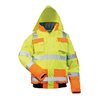 Hermann Wolz Warnschutz-Pilotenjacke Mats Gr. XXXXL gelb/orange 100% PES Feldtmann