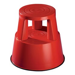 Rollhocker Ku.rot H.mit/ohne Belastung 425/430mm D.oben 290mm D.unten 440mm WEDO