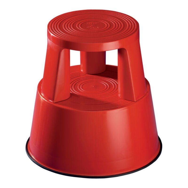 Rollhocker Ku.rot H.mit/ohne Belastung 425/430mm D.oben 290mm D.unten 440mm WEDO