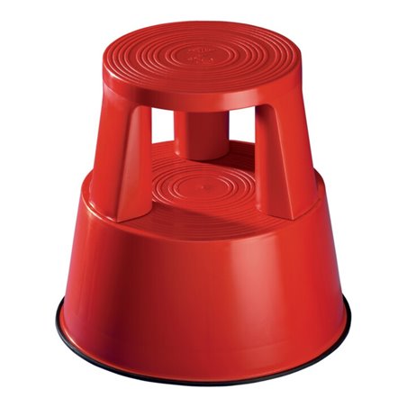 Rollhocker Ku.rot H.mit/ohne Belastung 425/430mm D.oben 290mm D.unten 440mm WEDO