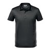 Funktions-Poloshirt CORDOBA Gr.M dunkelgrau/hellgrau 100%PES FELDTMANN
