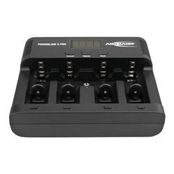 Ansmann Akkuladegerät Power Line 5 PRO f.4 Akkus o.Akkus Powerline 5 Pro