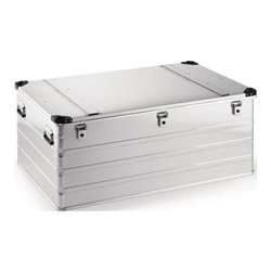 Aluminiumbox L1192xB790xH515mm 415l m.Klappverschluss u.Stapelecken