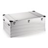Aluminiumbox L1192xB790xH515mm 415l m.Klappverschluss u.Stapelecken