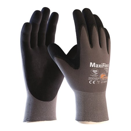 BIG Handschuhe MaxiFlex Ultimate 34-874 Gr.10 grau/schwarz Nyl.m.Nitril EN388 Kat.II