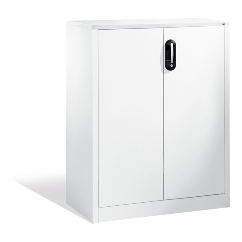 C+P Akten-Sideboard Acurado mit Drehtüren, 3 Ordnerhöhen, H1200xB930xT400mm Front Reinweiß Korpus Reinweiß