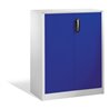 C+P Akten-Sideboard Acurado mit Drehtüren, 3 Ordnerhöhen, H1200xB930xT400mm Front Lapisblau Korpus Lichtgrau