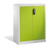 C+P Akten-Sideboard Acurado mit Drehtüren, 3 Ordnerhöhen, H1200xB930xT400mm Front Viridingrün Korpus Lichtgrau