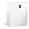 C+P Akten-Sideboard Acurado mit Drehtüren, 3 Ordnerhöhen, H1200xB930xT500mm Front Reinweiß Korpus Reinweiß