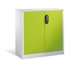 C+P Akten-Sideboard Acurado mit Drehtüren, 2 Ordnerhöhen, H1000xB930xT400mm Front Viridingrün Korpus Lichtgrau
