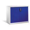 C+P Akten-Sideboard Acurado mit Drehtüren, 2 Ordnerhöhen, H1000xB1200xT500mm Front Lapisblau Korpus Lichtgrau