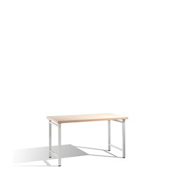 C+P Werkbank mit Multiplexplatte, H835xB1500xT700mm Farbe Lichtgrau