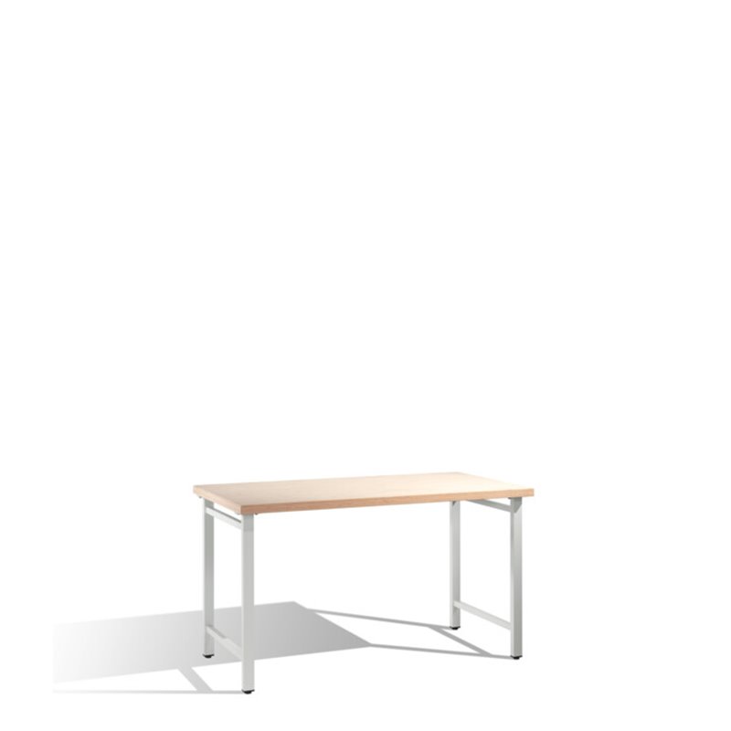 C+P Werkbank mit Multiplexplatte, H835xB1500xT700mm Farbe Lichtgrau