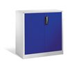 C+P Akten-Sideboard Acurado mit Drehtüren, 2 Ordnerhöhen, H1000xB930xT500mm Front Lapisblau Korpus Lichtgrau