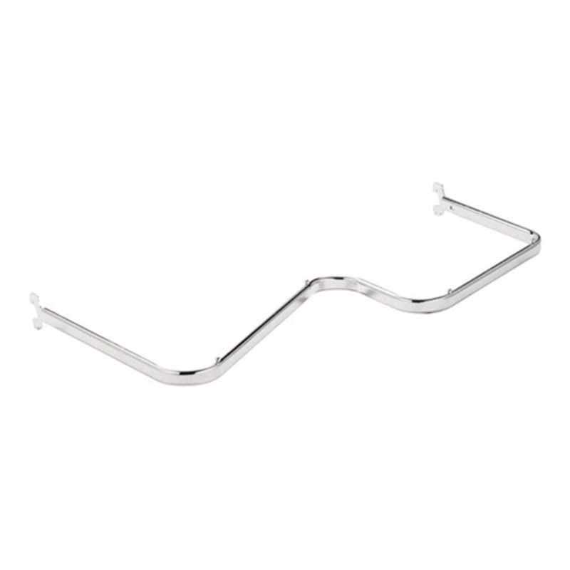 Kleiderstange B.1000mm T.450mm Z-Form chrom