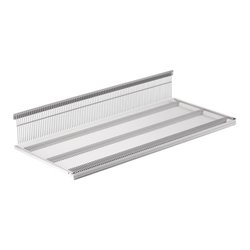 Gitterboden PBE B.1000mm T.470mm RAL 9006