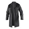 Kübler Identiq Cotton Mantel 1144 anthrazit/schwarz 42