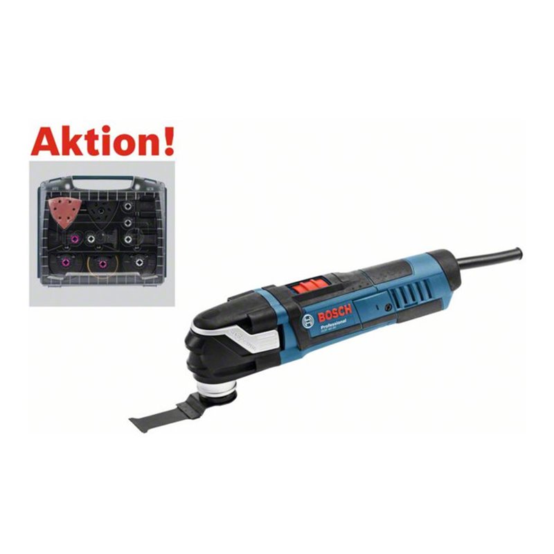 Bosch Multi-Cutter GOP 40-30, mit 34-teiligem ZB-Set in i-Boxx